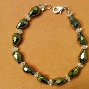 3 sets earrings, 10 single studs, 1 bracelet